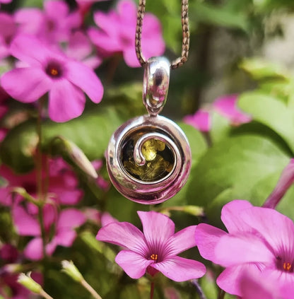 Pendentif Oeil de Sainte Lucie