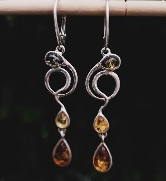 Boucles d'oreilles Organiques